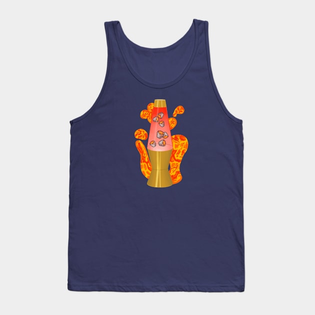 Lava Bucket Lamp Tank Top by Smagnaferous